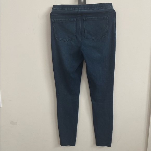 SPANX Women's JEAN-ish Ankle Leggings Skinny Jeans - Dark Twilight Blue M - Picture 3 of 8